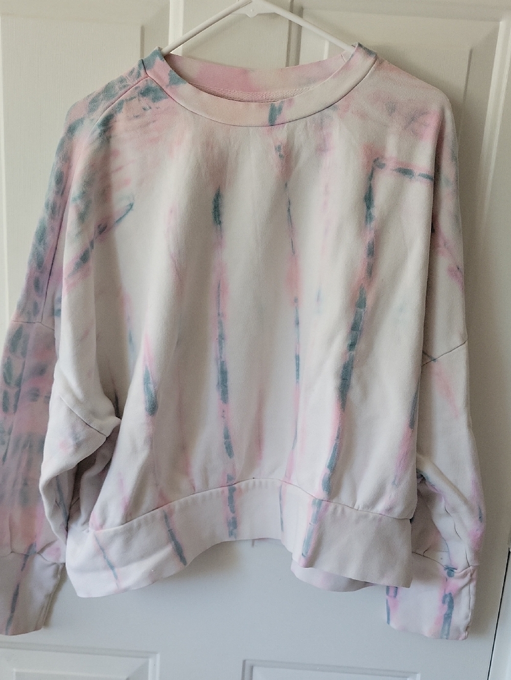 Old Navy Pastel Tie-Dye Sweatshirt - Pink & Blue